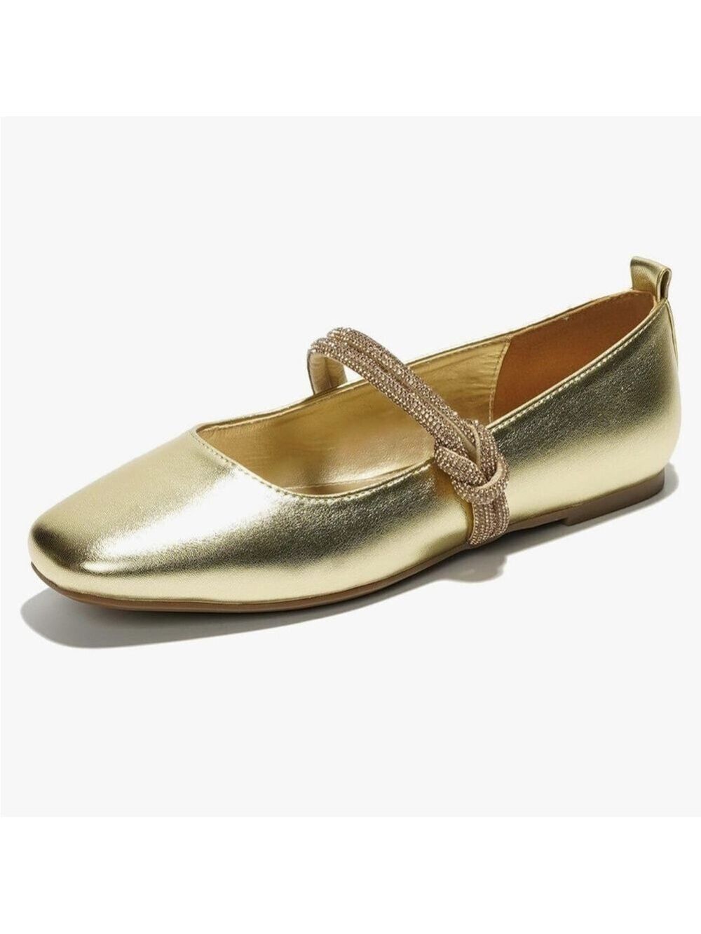 Cape Robbin Flats Gold Size 6